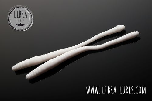 LIBRA LURES DYING WORM 80 mm 12 Stück  CHEESE Flavour